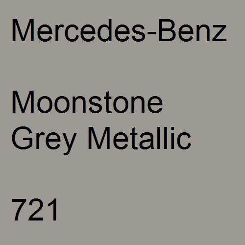 Mercedes-Benz, Moonstone Grey Metallic, 721.